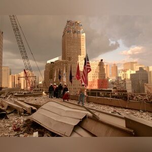 2001 9/11 World Trade Center Twin Towers Aftermath New York City 8x10 Photo